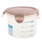Maxbell Cereal Container Storage Containers Flour Container Keeper Pink 600ml - Aladdin Shoppers