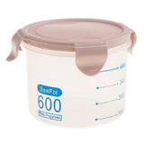 Maxbell Cereal Container Storage Containers Flour Container Keeper Pink 600ml - Aladdin Shoppers