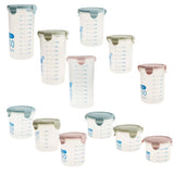 Maxbell Cereal Container Storage Containers Flour Container Keeper Pink 600ml - Aladdin Shoppers