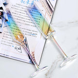 Maxbell Champagne Glasses Flutes Burgundy Red Wine Glasses Xmas Gift Wedding Party A - Aladdin Shoppers