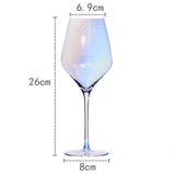 Maxbell Champagne Glasses Flutes Burgundy Red Wine Glasses Xmas Gift Wedding Party C - Aladdin Shoppers