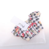 Maxbell Cherry Printed Plaid Short Sleeve T-shirt Top For 1/6 Bjd Doll Outfit Black - Aladdin Shoppers