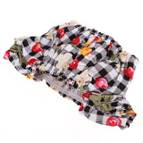 Maxbell Cherry Printed Plaid Short Sleeve T-shirt Top For 1/6 Bjd Doll Outfit Black - Aladdin Shoppers