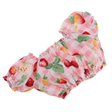 Maxbell Cherry Printed Plaid Short Sleeve T-shirt Top For 1/6 Bjd Doll Outfit Pink - Aladdin Shoppers