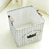 Maxbell Children Kid Toys Clothes Storage Basket Hamper Laundry Bin Organizer Grey - Aladdin Shoppers