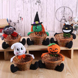 Maxbell Children Room Toys Hamper Organizer Halloween Storage Basket Ghost - Aladdin Shoppers