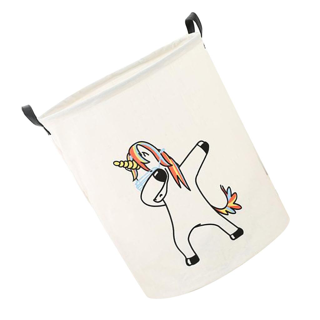 Maxbell Children Room Toys Storage Basket Hamper Organizer Single Unicorn - Aladdin Shoppers