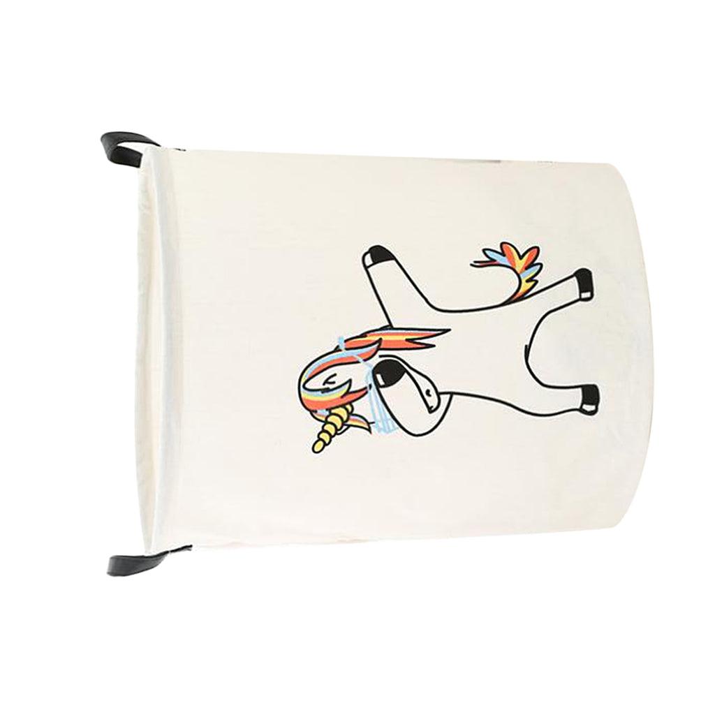 Maxbell Children Room Toys Storage Basket Hamper Organizer Single Unicorn - Aladdin Shoppers