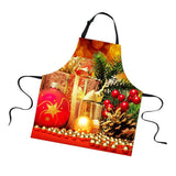 Maxbell Chistmas Kitchen Apron with Pockets Ties Chef's Apron Cooking Gift box - Aladdin Shoppers