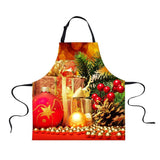 Maxbell Chistmas Kitchen Apron with Pockets Ties Chef's Apron Cooking Gift box - Aladdin Shoppers