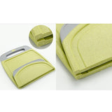 Maxbell Chopping Board Baking Kitchen Plastic Cutting Board for Vegetables Green L - Aladdin Shoppers