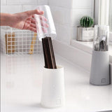 Maxbell Chopsticks Holder Cutlery Utensils Basket Drainer Flatware Organizer White - Aladdin Shoppers
