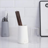 Maxbell Chopsticks Holder Cutlery Utensils Basket Drainer Flatware Organizer White - Aladdin Shoppers