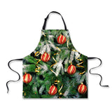 Maxbell Christmas Adults Chef Apron for Kitchen Festive Cooking Baking Ball - Aladdin Shoppers