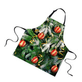 Maxbell Christmas Adults Chef Apron for Kitchen Festive Cooking Baking Ball - Aladdin Shoppers