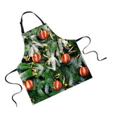 Maxbell Christmas Adults Chef Apron for Kitchen Festive Cooking Baking Ball - Aladdin Shoppers