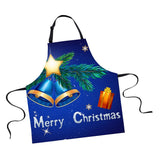 Maxbell Christmas Adults Chef Apron for Kitchen Festive Cooking Baking Bell - Aladdin Shoppers