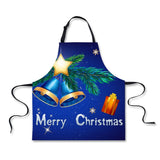 Maxbell Christmas Adults Chef Apron for Kitchen Festive Cooking Baking Bell - Aladdin Shoppers