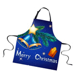 Maxbell Christmas Adults Chef Apron for Kitchen Festive Cooking Baking Bell - Aladdin Shoppers