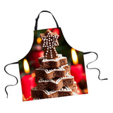 Maxbell Christmas Adults Chef Apron for Kitchen Festive Cooking Baking Cake