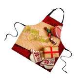 Maxbell Christmas Adults Chef Apron for Kitchen Festive Cooking Baking Gift 1 - Aladdin Shoppers