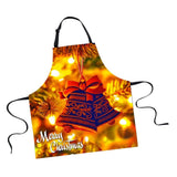 Maxbell Christmas Adults Chef Apron for Kitchen Festive Cooking Baking Hat