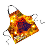 Maxbell Christmas Adults Chef Apron for Kitchen Festive Cooking Baking Hat - Aladdin Shoppers