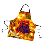 Maxbell Christmas Adults Chef Apron for Kitchen Festive Cooking Baking Hat - Aladdin Shoppers