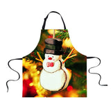 Maxbell Christmas Apron, Unisex Kitchen Bib Apron Adjustable Neck Cooking Gift 11 - Aladdin Shoppers