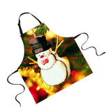 Maxbell Christmas Apron, Unisex Kitchen Bib Apron Adjustable Neck Cooking Gift 11 - Aladdin Shoppers