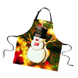 Maxbell Christmas Apron, Unisex Kitchen Bib Apron Adjustable Neck Cooking Gift 11 - Aladdin Shoppers
