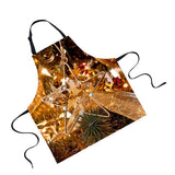 Maxbell Christmas Apron, Unisex Kitchen Bib Apron Adjustable Neck Cooking Gift 3 - Aladdin Shoppers