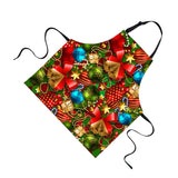 Maxbell Christmas Apron Unisex Kitchen Bib Apron for Cooking Baking Party Supplies G - Aladdin Shoppers