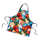 Maxbell Christmas Apron Unisex Kitchen Bib Apron for Cooking Baking Party Supplies H - Aladdin Shoppers