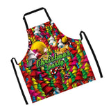 Maxbell Christmas Apron Unisex Kitchen Bib Apron for Cooking Baking Party Supplies P - Aladdin Shoppers