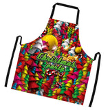 Maxbell Christmas Apron Unisex Kitchen Bib Apron for Cooking Baking Party Supplies P - Aladdin Shoppers