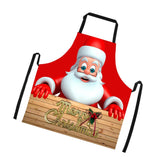 Maxbell Christmas Apron Unisex Kitchen Bib Apron for Cooking Baking Party Supplies T - Aladdin Shoppers