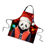 Maxbell Christmas Apron Unisex Kitchen Bib Apron for Cooking/Baking Party Supplies M - Aladdin Shoppers