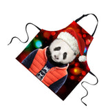 Maxbell Christmas Apron Unisex Kitchen Bib Apron for Cooking/Baking Party Supplies M - Aladdin Shoppers