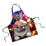 Maxbell Christmas Apron Unisex Kitchen Bib Apron for Cooking/Baking Party Supplies P - Aladdin Shoppers