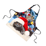 Maxbell Christmas Apron Unisex Kitchen Bib Apron for Cooking/Baking Party Supplies S - Aladdin Shoppers