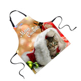 Maxbell Christmas Apron Unisex Kitchen Bib Apron for Cooking/Baking Party Supplies T - Aladdin Shoppers