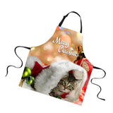 Maxbell Christmas Apron Unisex Kitchen Bib Apron for Cooking/Baking Party Supplies T - Aladdin Shoppers