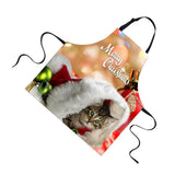 Maxbell Christmas Apron Unisex Kitchen Bib Apron for Cooking/Baking Party Supplies T - Aladdin Shoppers