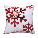 Maxbell Christmas Bed Decor Soft Square Throw Pillow Case Cushion Covers A