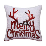 Maxbell Christmas Bed Decor Soft Square Throw Pillow Case Cushion Covers C - Aladdin Shoppers