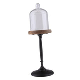 Maxbell Clear Cake Stand Cupcake Plate Cake Dome Lid Display high Light caffeine - Aladdin Shoppers