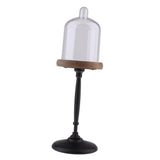 Maxbell Clear Cake Stand Cupcake Plate Cake Dome Lid Display high Light caffeine - Aladdin Shoppers