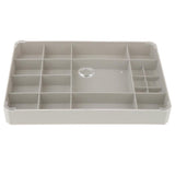 Maxbell Clear Organizer Container Storage Box for Nail Tip Jewelry Beads Gray - Aladdin Shoppers