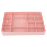 Maxbell Clear Organizer Container Storage Box for Nail Tip Jewelry Beads Pink - Aladdin Shoppers